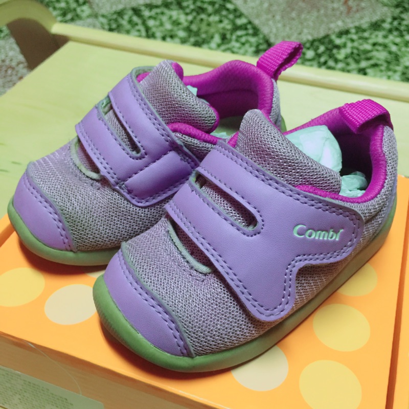 Combi機能性幼兒學布鞋