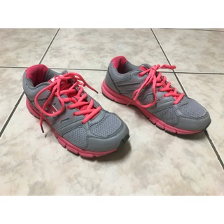 【LOTTO】NUVOLA 義大利功能運動鞋/女輕量訓練鞋灰粉LT2AWR8038) 23cm/EU36.5