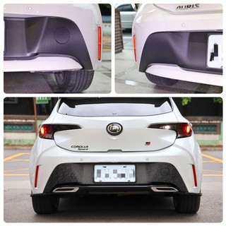 COROLLA Sport【後保下飾板保護貼】3M 不殘膠 車貼膠膜 貼膜 卡夢 AURIS