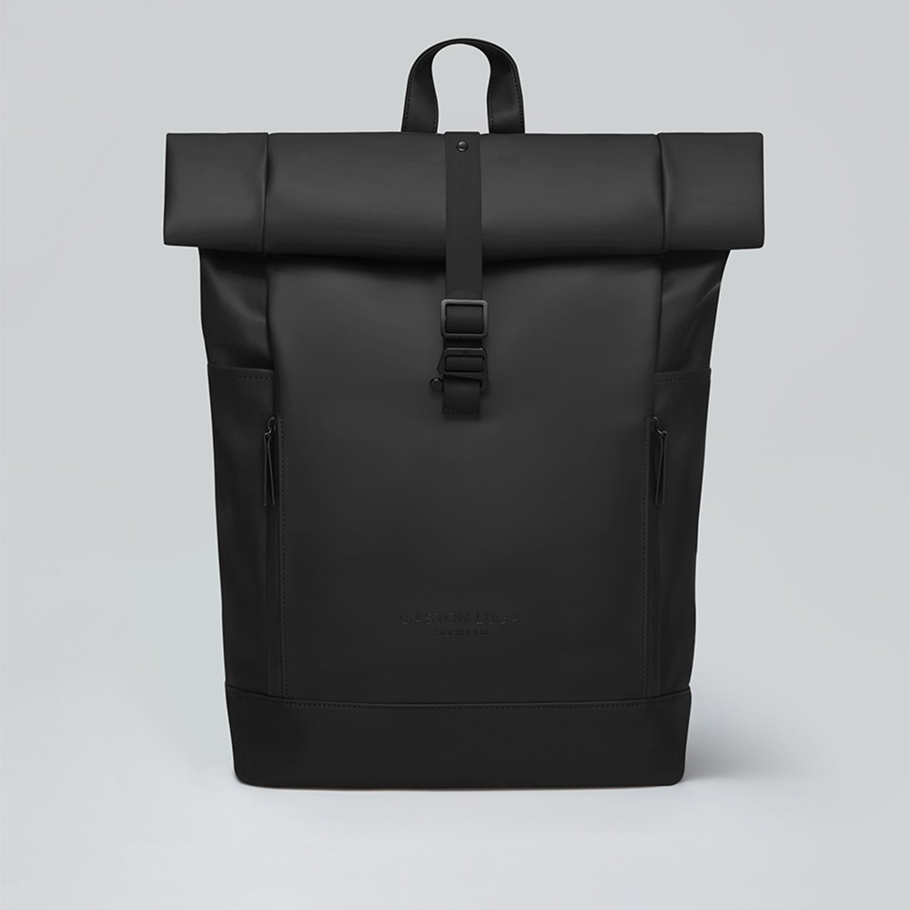 Gaston Luga 瑞典品牌 - 防水後背包 Rullen 16吋-經典黑（台灣公司貨）