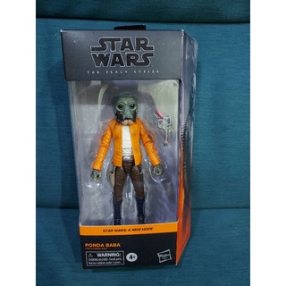 代理 孩之寶 星際大戰 STAR WARS 黑標 6吋 ponda baba