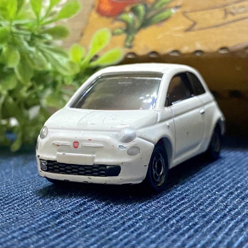 Tomica 白色 Fiat 500 2012 No.90 飛雅特汽車 多美 多美卡 多美卡小汽車