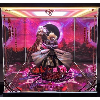 《Yao 挖寶趣》Aniplex Fate FGO 黑Saber 迷途之蝶 間桐櫻 黑聖杯 PVC公仔 專用防塵展示盒