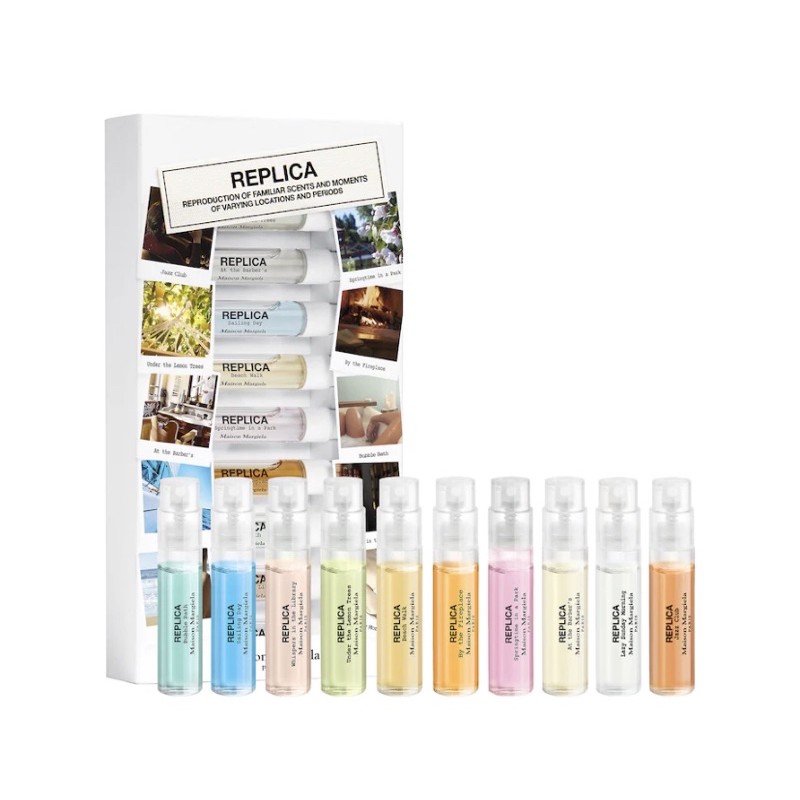 Maison Margiela Replica 記憶香水禮盒慵懶週日沙灘漫步花市試管小香 蝦皮購物
