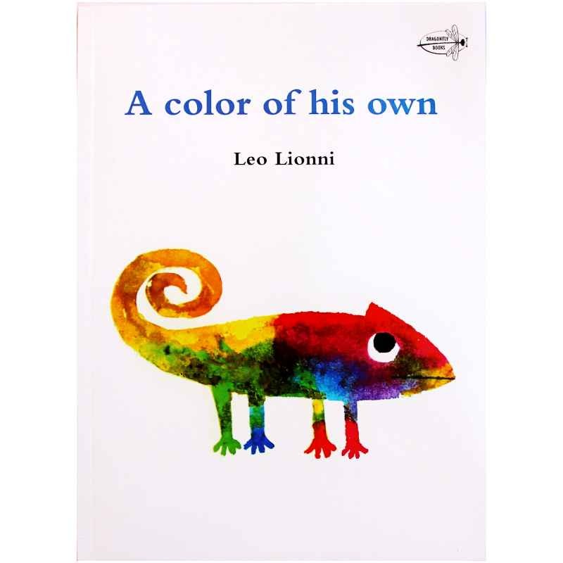英文版繪本自己的顏色a Color Of His Own 少幼兒童經典英語早教益智啟蒙故事繪本圖畫書外語學習 蝦皮購物