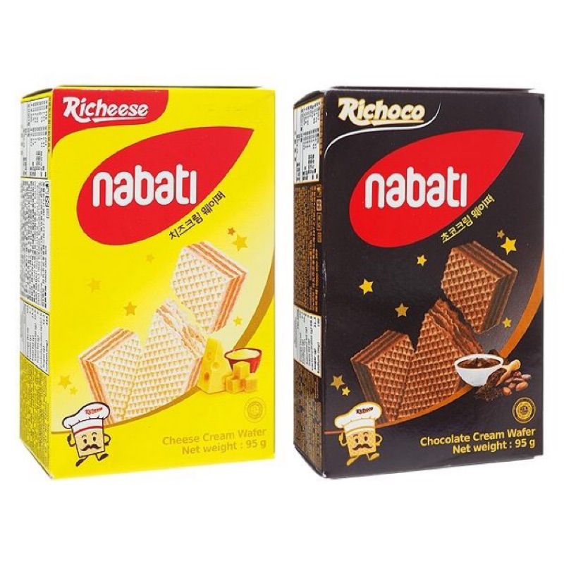麗巧克 nabati 巧克力風味威化餅 95g