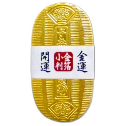 日本金澤金箔開運小判 蝦皮購物