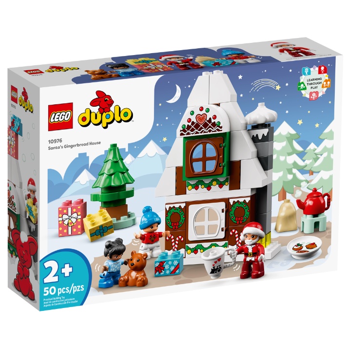 2022年樂高新品 樂高 Duplo 得寶系列 LEGO 10976 聖誕老人的薑餅屋(出清商品盒況不佳)