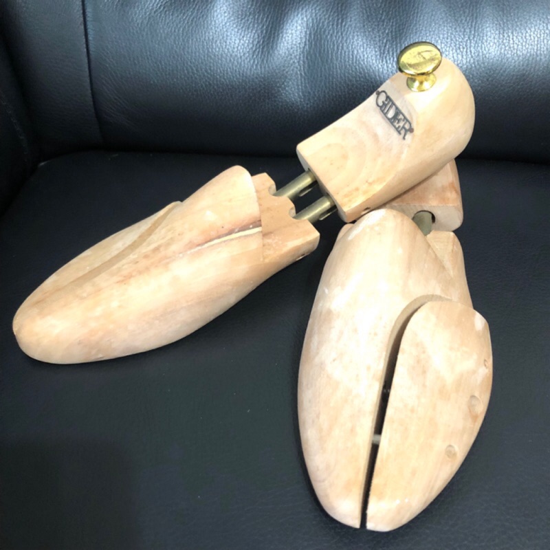手工皮鞋 紳士鞋 男鞋品牌 Gider 原木手工鞋撐 撐鞋器 固定器 原木鞋撐 伸縮鞋撐（41-42）