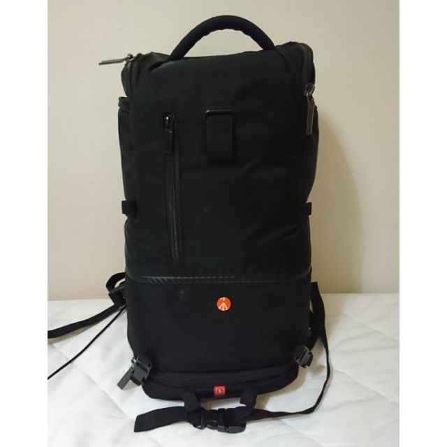 Manffroto tri backpack S 相機包 雙肩後背包 一機三鏡掛腳架