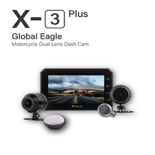 響尾蛇 全球鷹 X3    X3PLUS  X6【新TS碼流版】 高清 機車 雙鏡頭 行車紀錄器 (鑫晨)