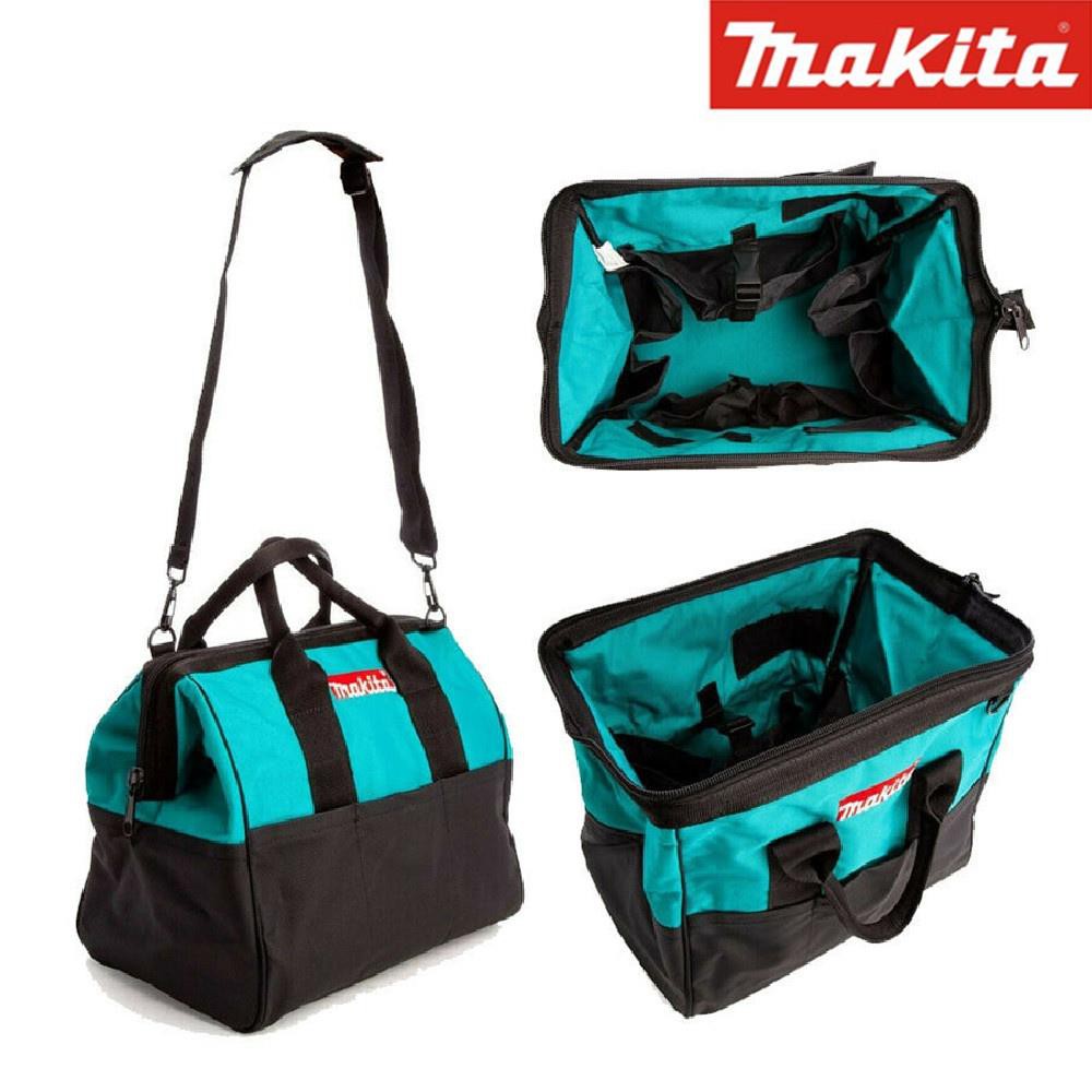 kiko雜貨鋪Makita手提工具包 牧田工具包 多口袋型便攜工具袋 可放電刨刀 充電 附背帶