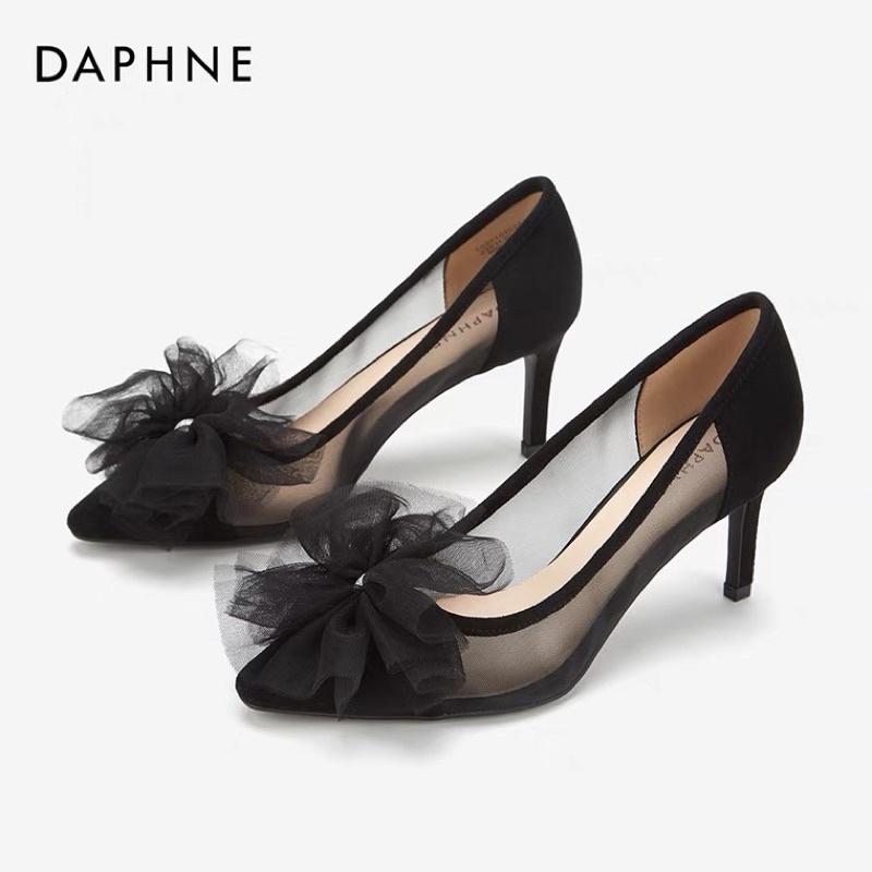 Daphne達芙妮淑女甜美網紗女鞋
