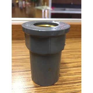 塑膠牙彎 套銅直牙 6分管4分牙