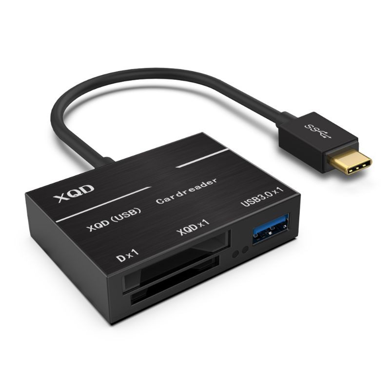 Type-C至XQD / SD高速讀卡器USB3.0相機計算機套件適配器