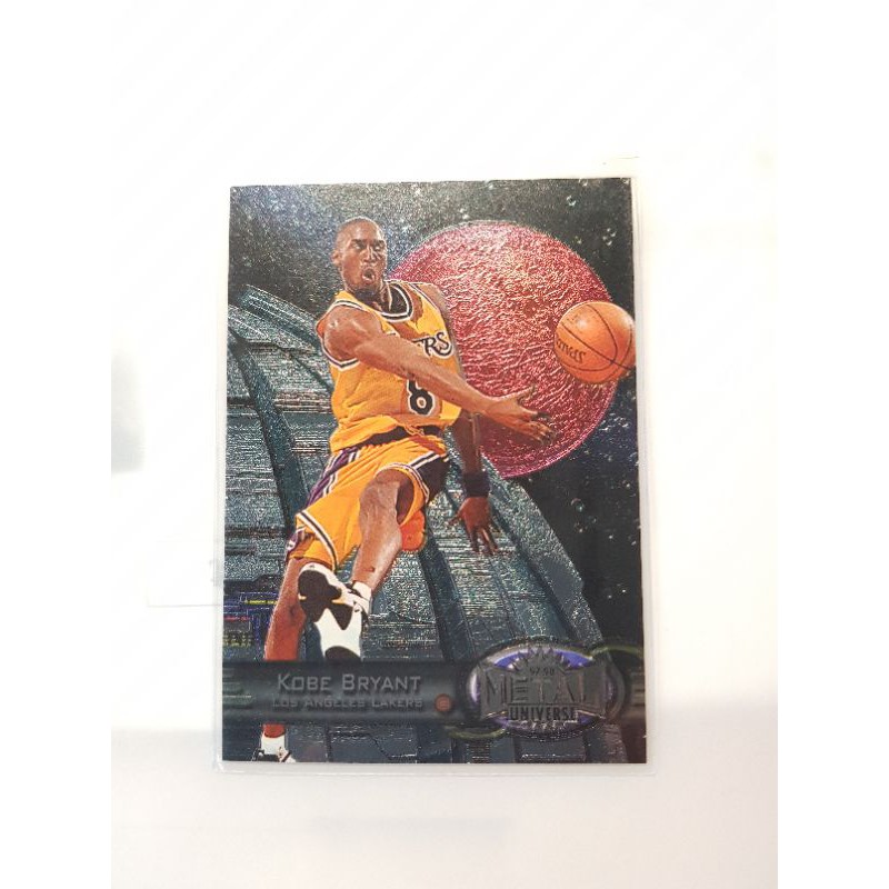 NBA球卡 1997~1998 Metal Universe kobe #81