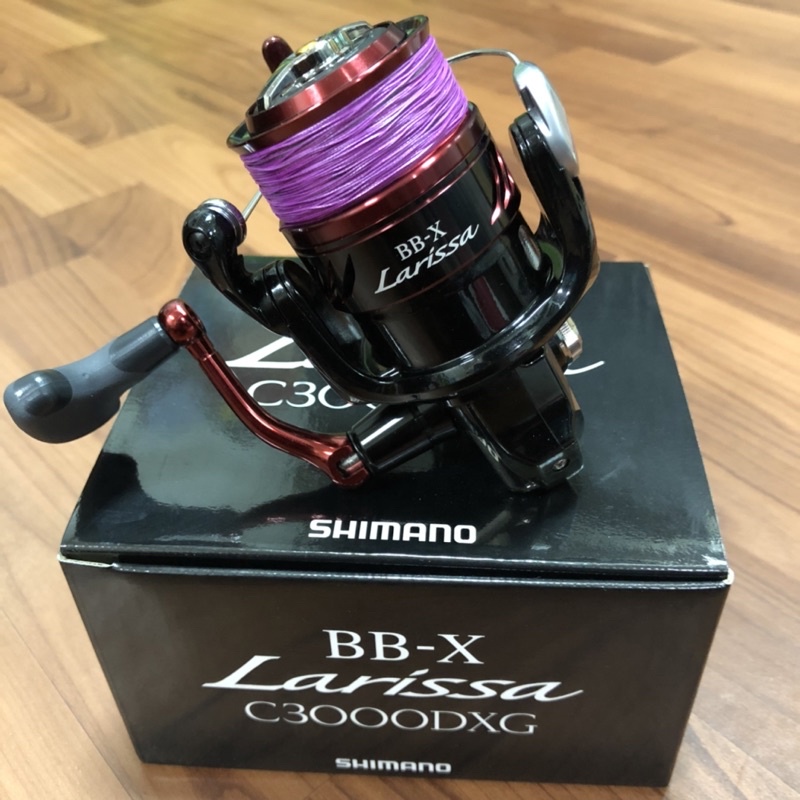 全新 SHIMANO BB-X Larissa C3000DXG/DHG 送1.5號PE線 拉莉莎 磯釣 手煞車捲線器