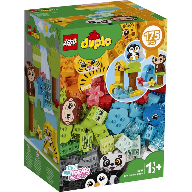 ~樂樂等~ 樂高LEGO  DUPLO 德寶系列 10934 創意動物群