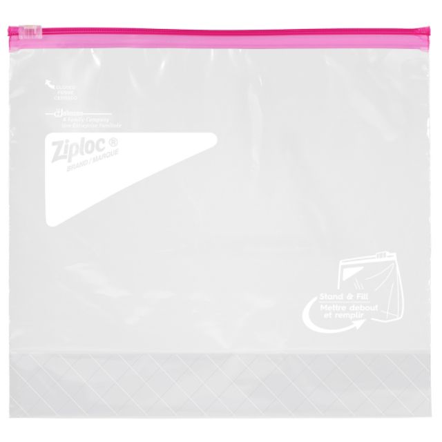 【03030203】ZIPLOC EZ ZIPPER 拉鍊式保鮮夾鏈袋 一盒35入 26.8X24.1X6.6(CM)