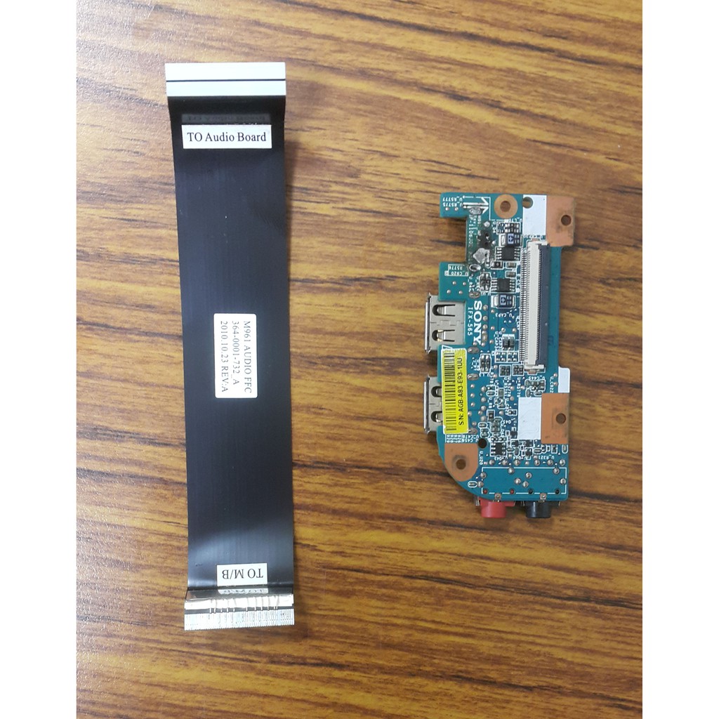 二手 SONY VPCEA36FW IFX-565 排線 USB小板 音效卡板