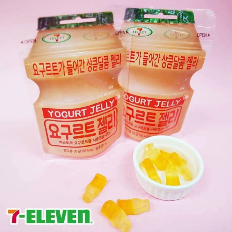 韓國 7-11 限定新品"養樂多軟糖"
