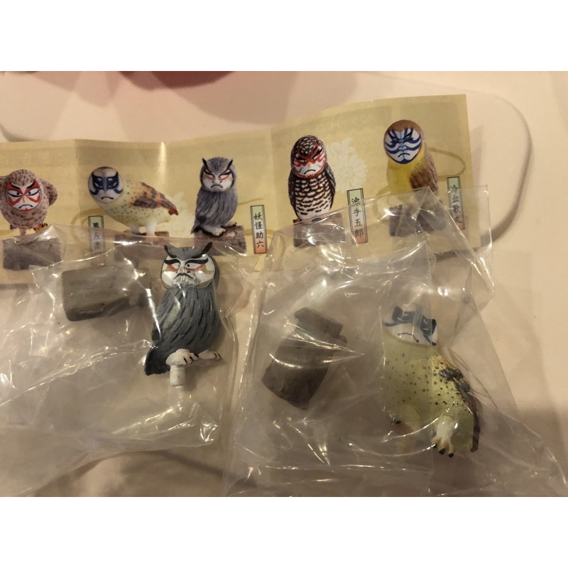 扭蛋轉蛋貓頭鷹歌舞伎panda S Ana 熊貓之穴 蝦皮購物