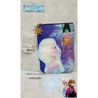 現貨 日本帶回 Disney 迪士尼 冰雪奇緣 ❄ FROZEN Elsa Anna 收納包 化妝包 (直立式
