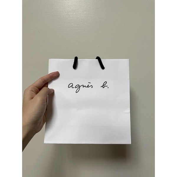 品牌Agnes.b專櫃紙袋