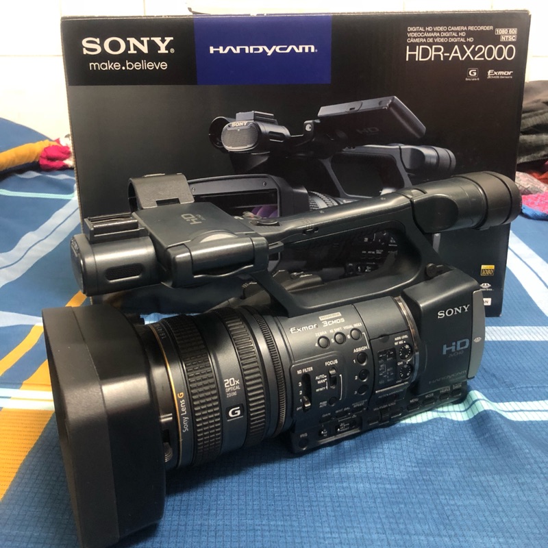 SONY HDR-AX2000 業務性 攝影機