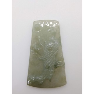 附證書5701天然緬甸玉翡翠鳳凰吊墜墜子玉墬掛件玉珮項鍊珠寶寶石首飾飾品