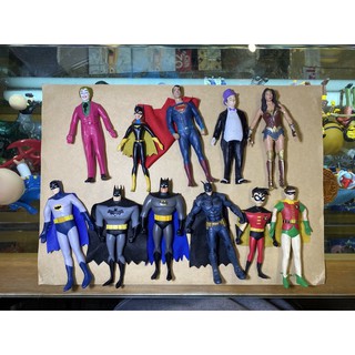 奧司玩具 鐵線玩具 超人 蝙蝠俠 蝙蝠女 企鵝人 小丑 神力女超人 dc 漫畫版 電影版