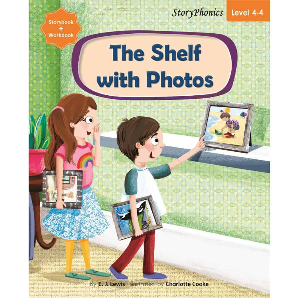 Story Phonics 4-4 :The Shelf with Photos/E. J. Lewis 文鶴書店 Crane Publishing