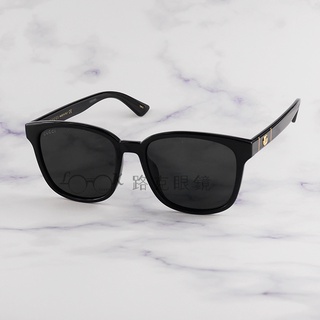 【LOOK路克眼鏡】Gucci 太陽眼鏡 黑 膠框 GG0637SK 001