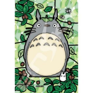 日本進口拼圖 126-AC34(126片透明迷你拼圖 宮崎駿 龍貓 豆豆龍 TOTORO)