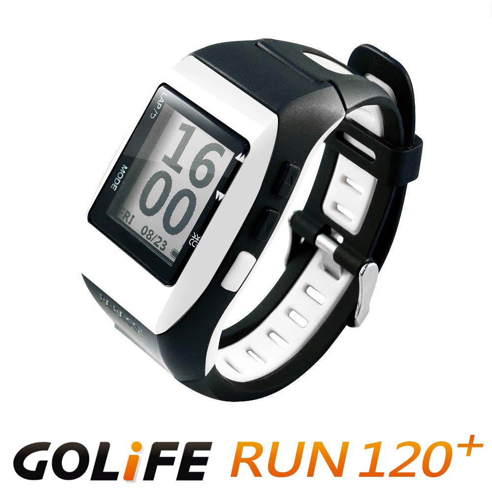 【GOLiFE】 RUN 120+ GPS 運動手錶(送速度踏頻器&amp;盥洗包)