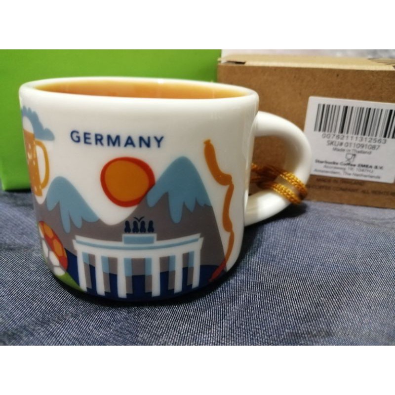 德國 星巴克 馬克杯城市杯 國家杯 YAH 小杯