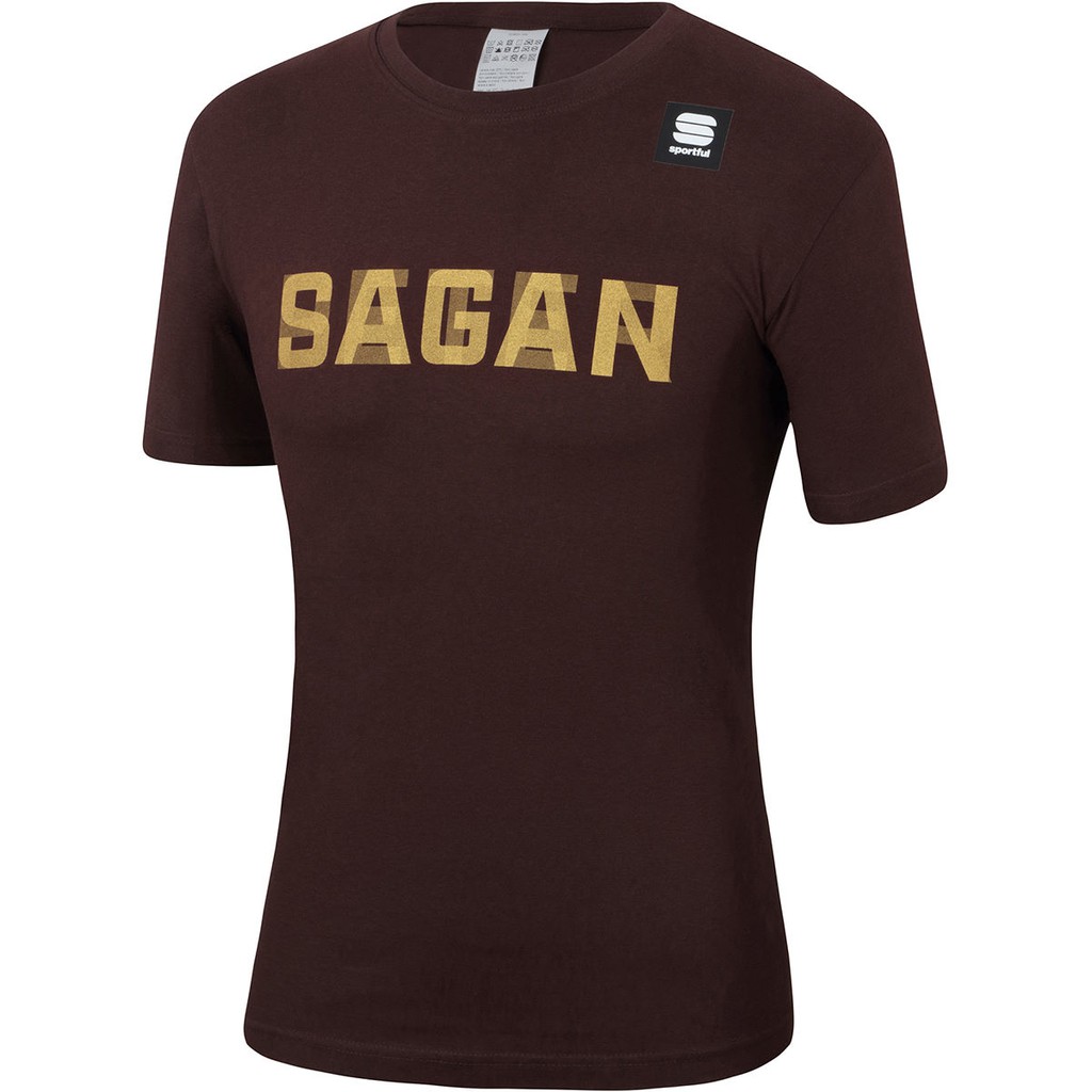 [曾都督] 義大利品牌 Sportful Peter Sagan Tee 沙公聯名版 T-Shirt_咖啡金