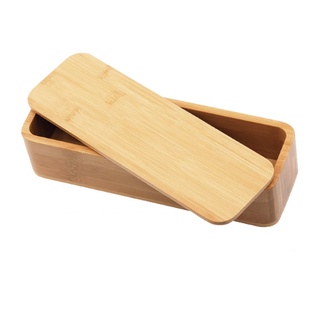 【大正餐具批發】天然可疊圓角竹餐具盒 竹筷盒 刀叉盒 收納盒 筷子盒