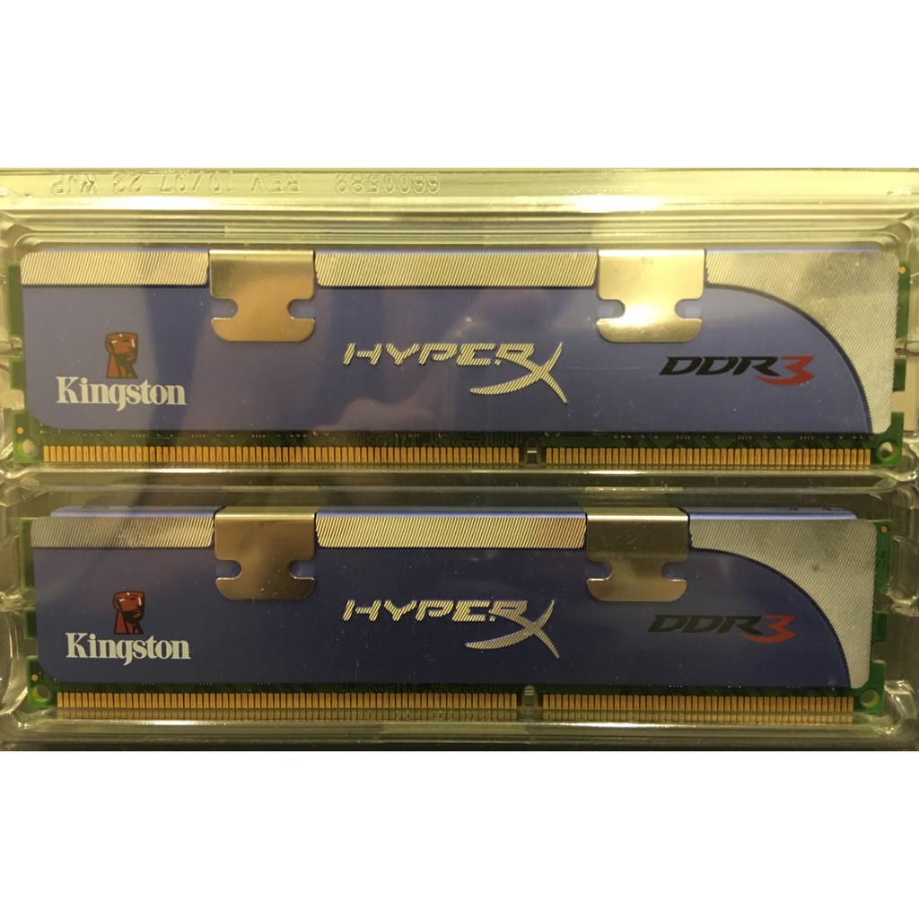 Kingston金士頓 HYPER X_2G DDR3-1600（買一送一）