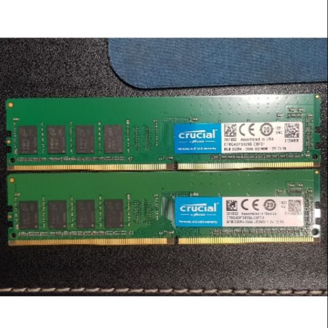 Micron 美光 DDR4 2666 8G * 2 =16G