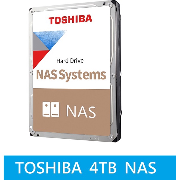 光華門市*附發票*公司貨三年保* Toshiba【N300 NAS碟】4TB 3.5吋(HDWG440AZSTA)