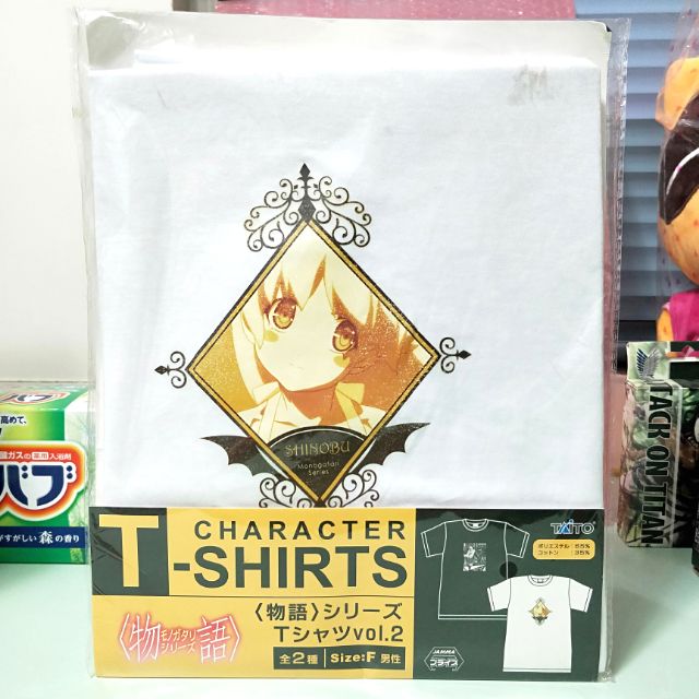 日版 TAITO 景品 物語系列 忍野忍 小忍 SIZE F T-shirt T恤 衣服 日本帶回
