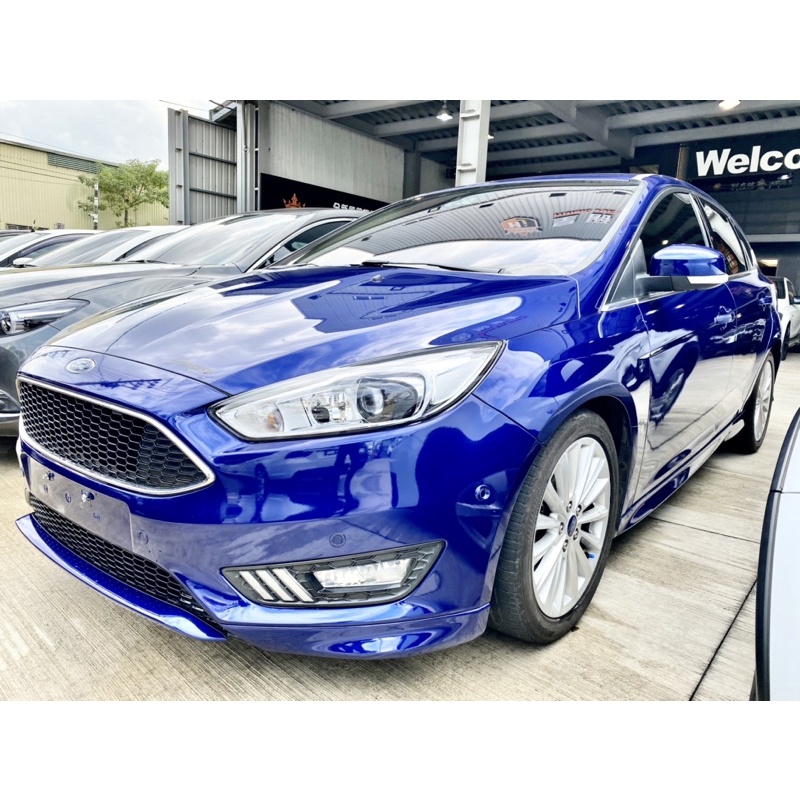 🔥2017 福特Ford focus汽油頂級運動版 1.5c.c.藍🔥
