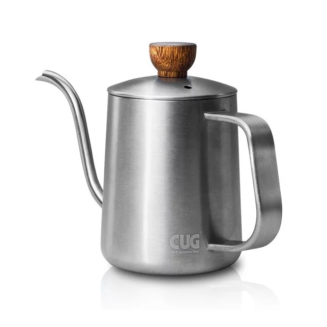 【米拉羅咖啡】新款 CUG 壺身一體成型細口壺 350cc 濾杯咖啡手沖壺附刻度水位線