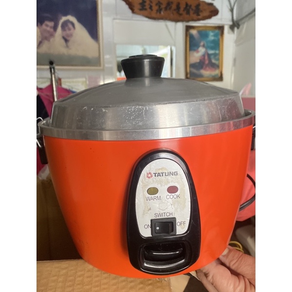 【 220V 出國用 二手 中古 6成新 】6人份大同電鍋 TAC-06K(D) 電壓220V