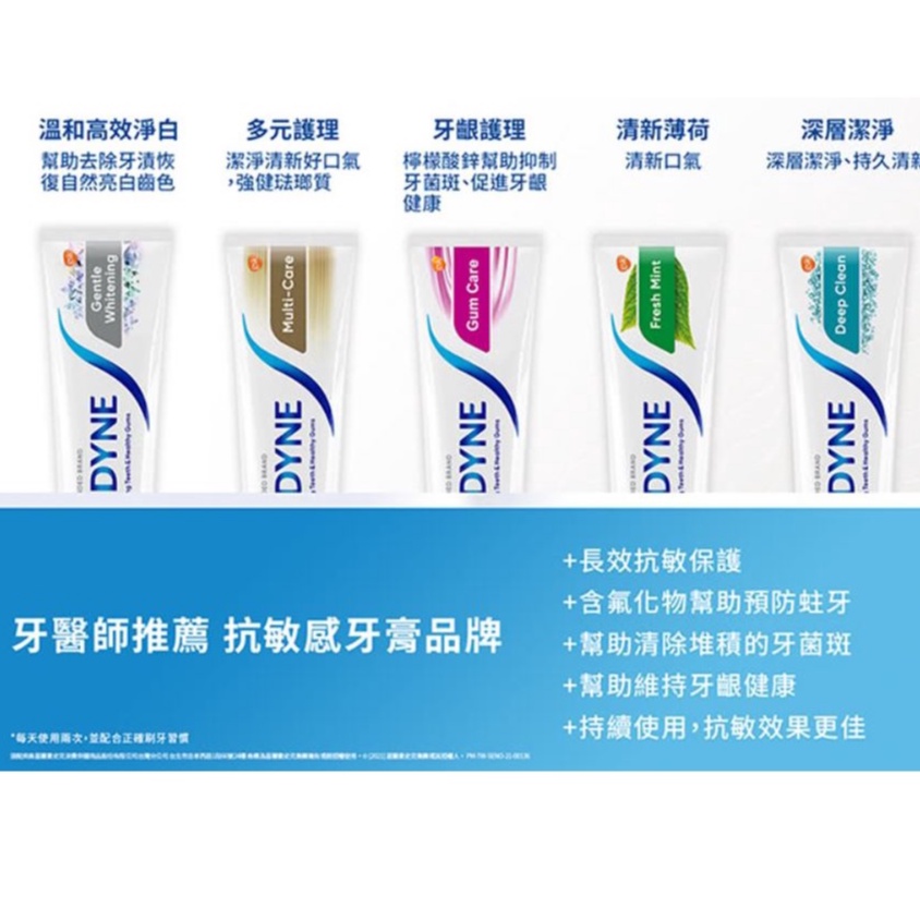 【舒酸定 SENSODYNE】長效抗敏牙膏 牙齦護理 溫和美白 清涼薄荷 多元護理 深層潔淨 強化琺瑯質 牙膏