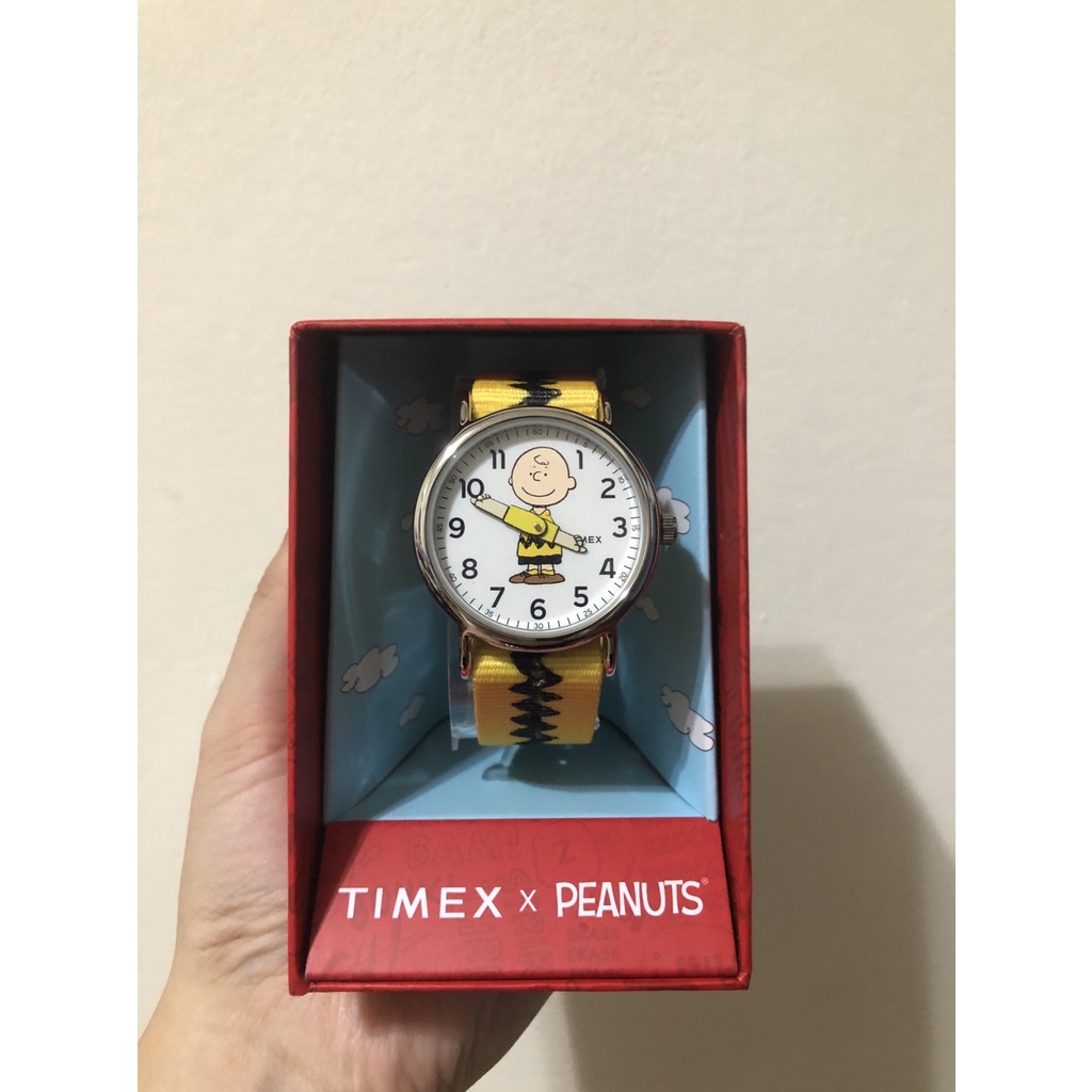 全新手錶 TIMEX x 史努比 查理布朗（客訂勿下