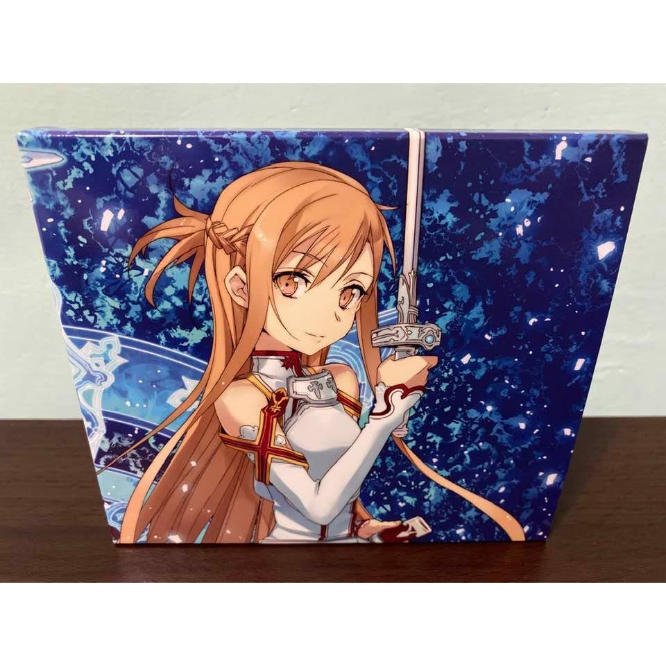 刀劍神域sao 日版期間限定盤cd Dvd 盒套 歌詞海報lisa Crossing Field Op1 亞絲娜 蝦皮購物