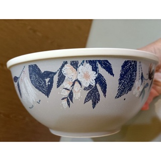 HOLA 莫藍花多用碗 15.5cm 灰色款