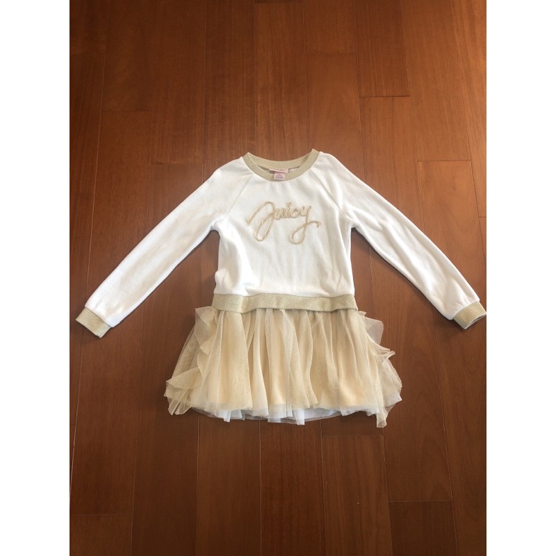 juicy couture 白金色小洋裝（加價購商品）